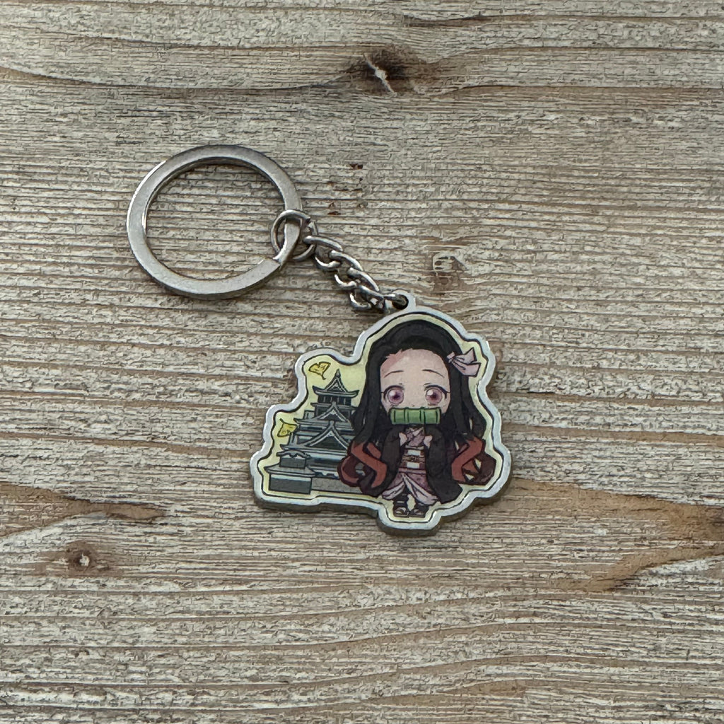 Nezuko - Porte-clés PVC – Demon Slayer Officiel Demon Slayer