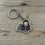 Nezuko - Porte-clés métal - Demon Slayer Officiel — porte-clés officiel | Minitaku