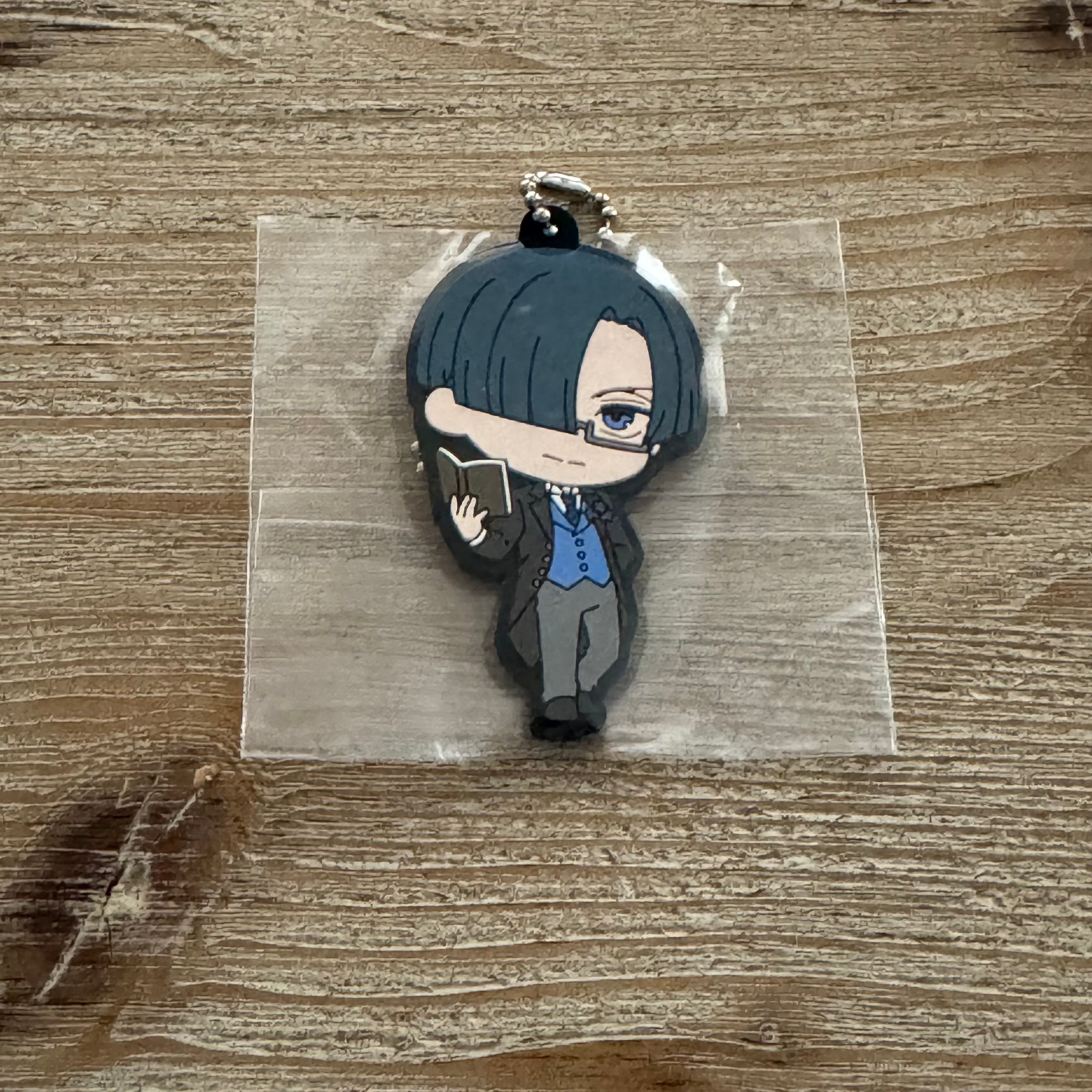 Lawrence Bluewer - Porte-clé PVC - Black Butler Officiel — porte-clés officiel | Minitaku