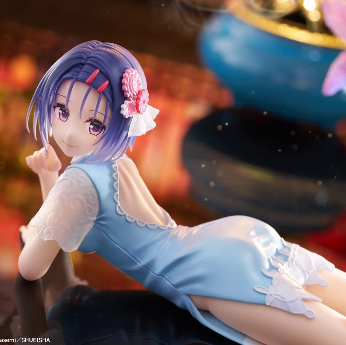 Figurine Haruna Sairenji - To Love-Ru Darkness - Desktop Cute (Robe chinoise) - PVC – vue 2