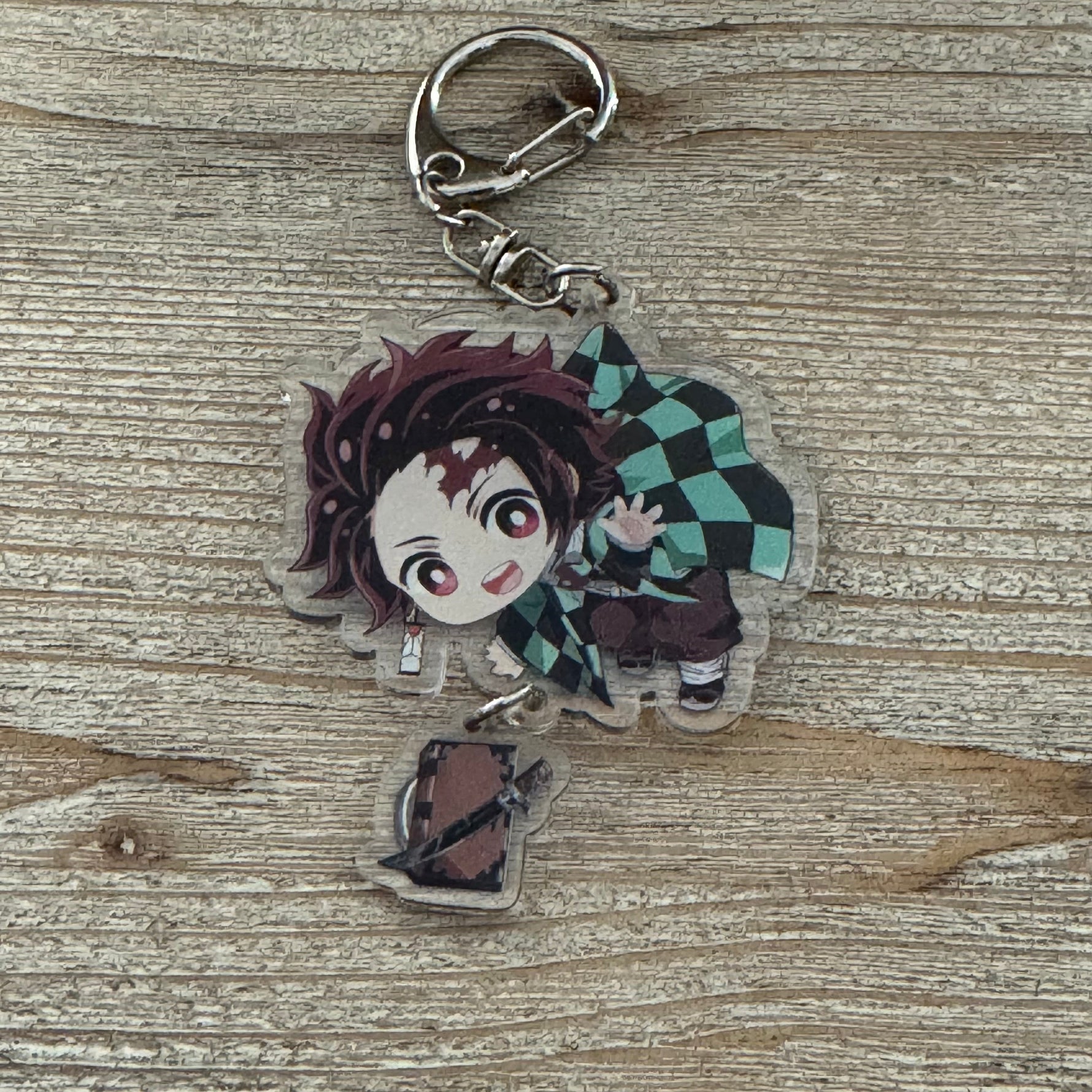 Tanjiro Kamado - Porte-clés Acrylique - Demon Slayer Officiel — porte-clés officiel | Minitaku