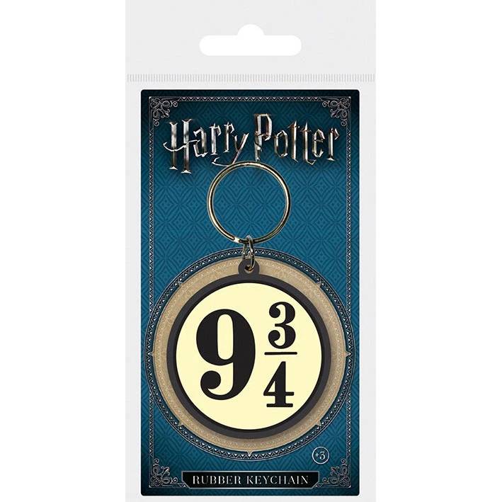 Quai 9 ¾ - Porte-clés PVC - Harry Potter Officiel — porte-clés officiel | Minitaku