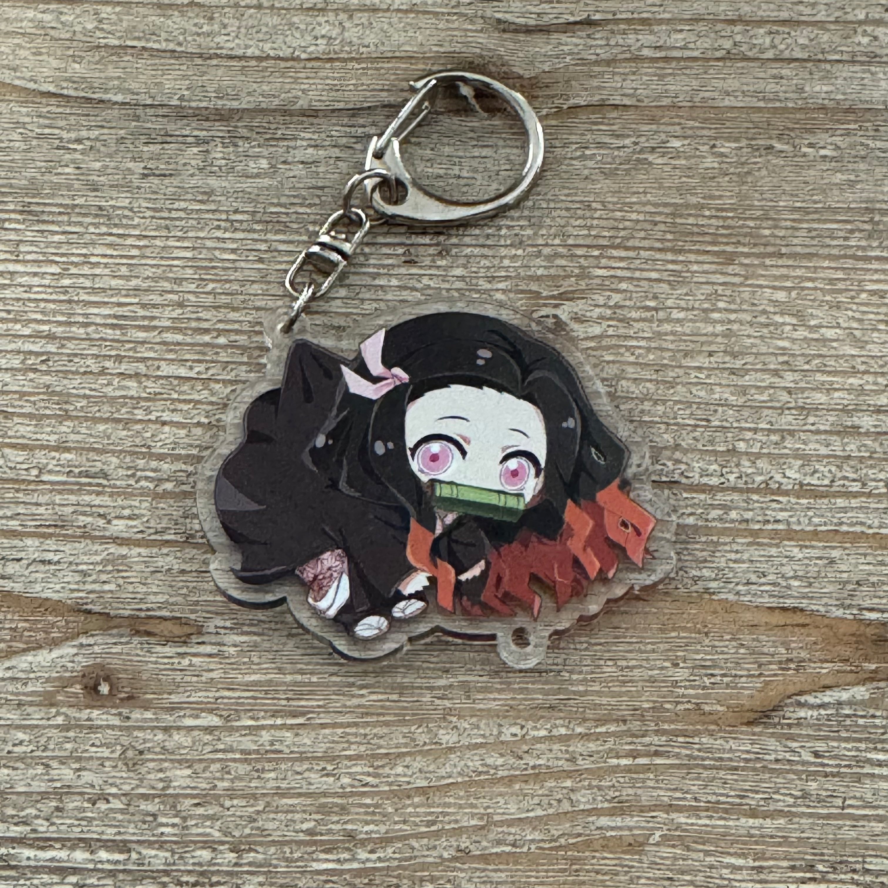 Nezuko - Porte-clés Acrylique - Demon Slayer Officiel Demon Slayer
