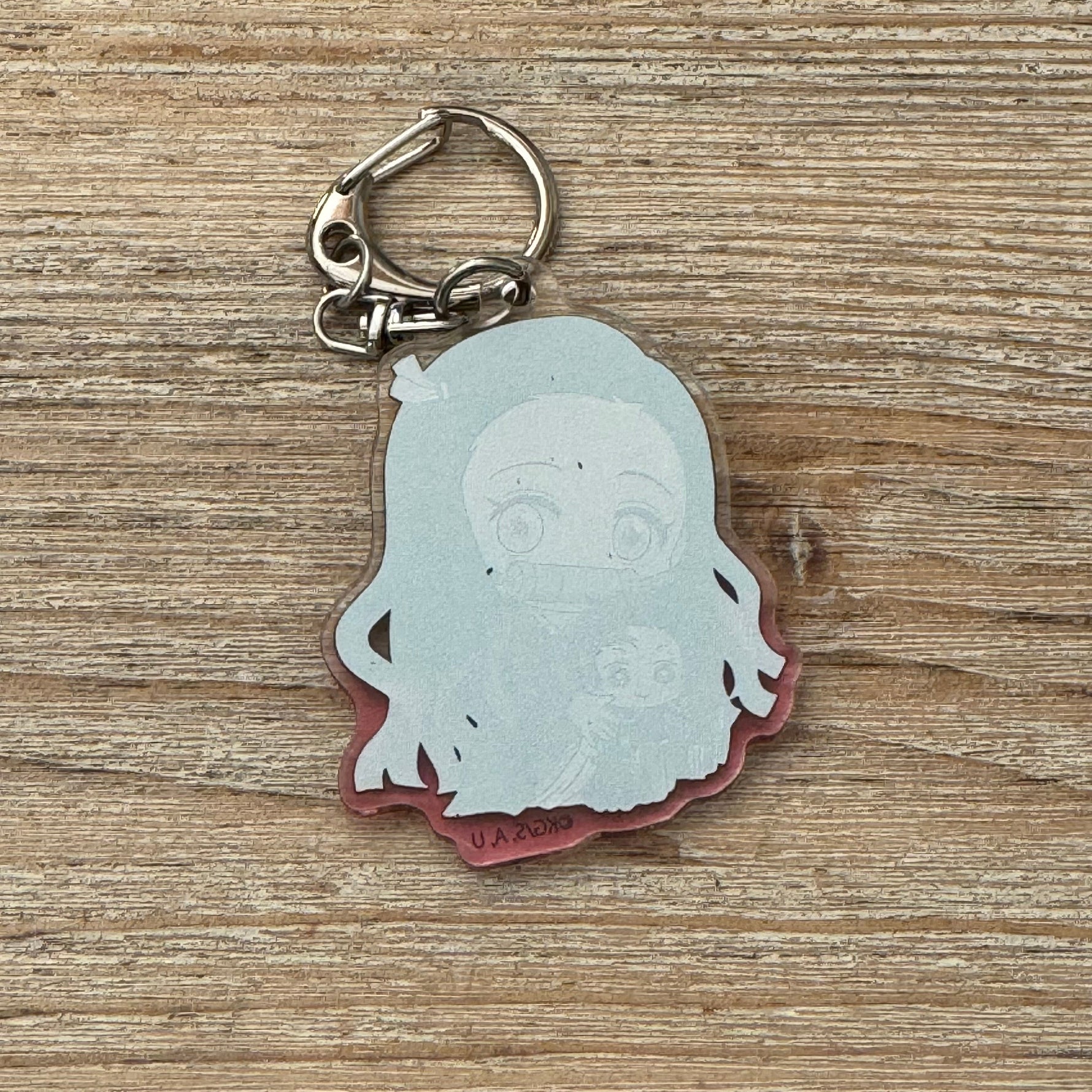 Nezuko - Porte-clés Acrylique - Demon Slayer Officiel — porte-clés officiel | Minitaku