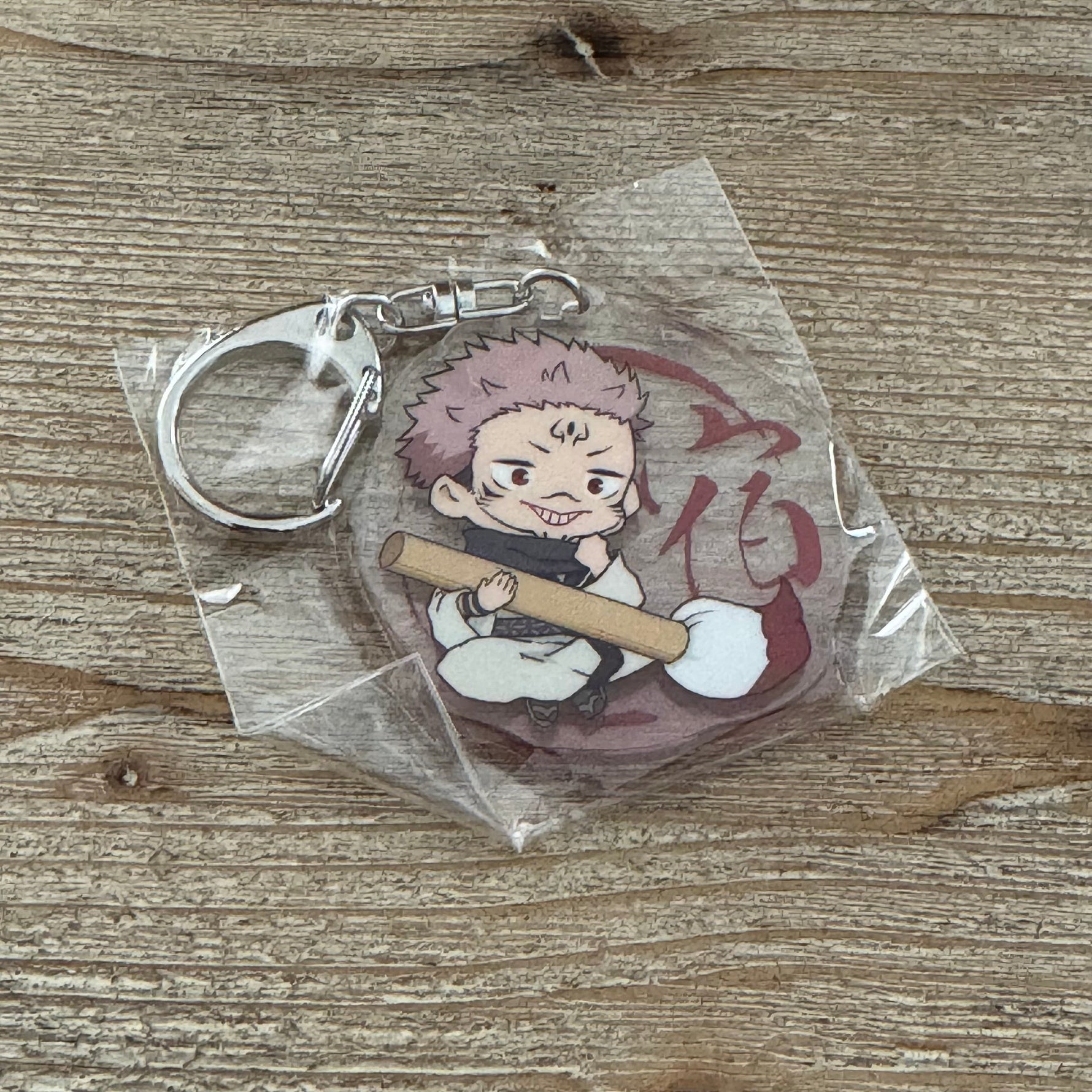 Sukuna - Porte-clés Acrylique - Jujutsu Kaisen officiel — porte-clés officiel | Minitaku