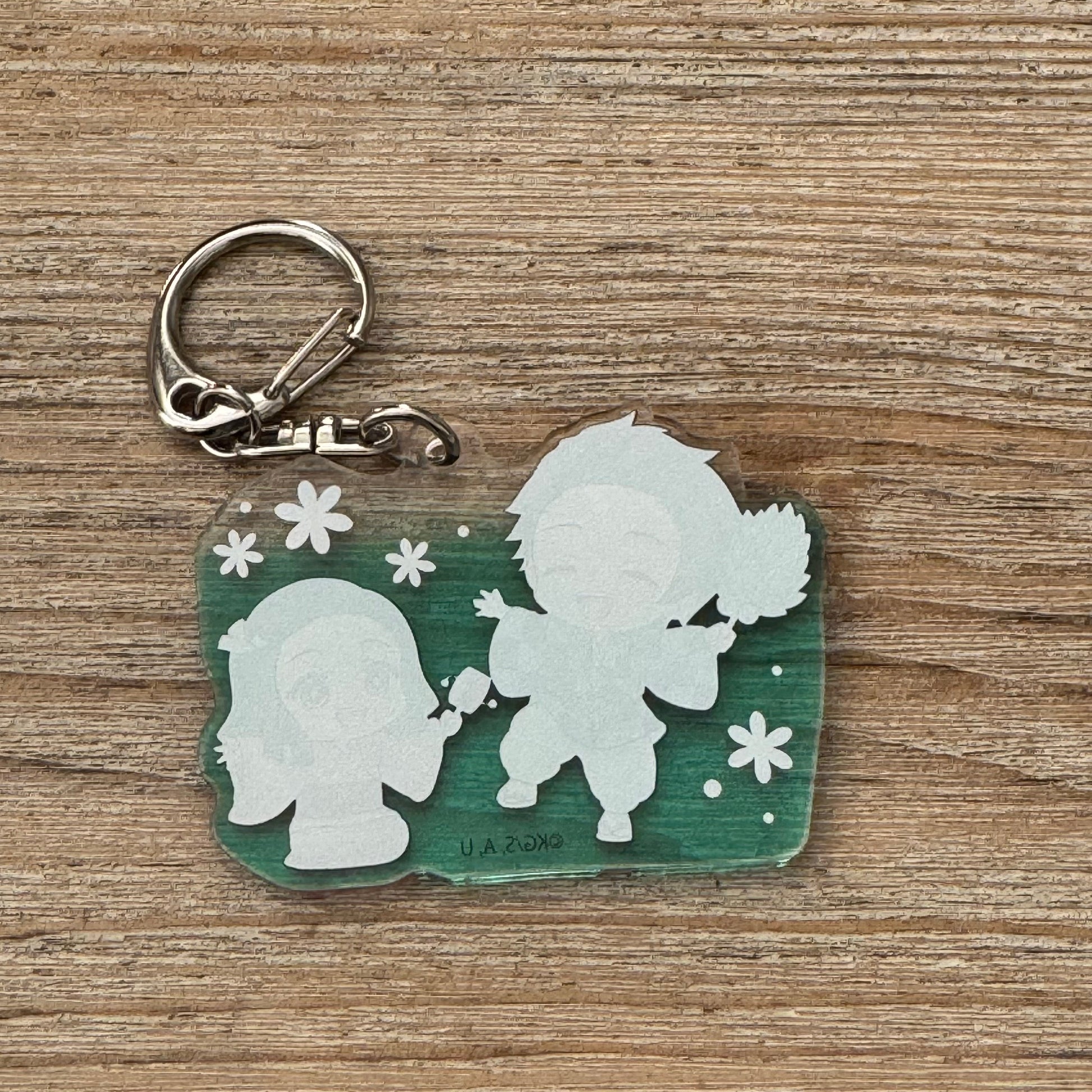 Tanjiro & Nezuko - Porte-clés Acrylique - Demon Slayer Officiel Demon Slayer
