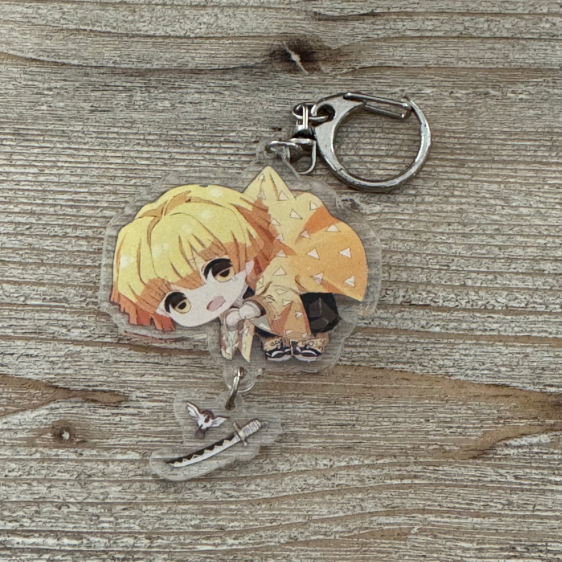 Zenitsu - Porte-clés PVC - Demon Slayer Officiel Demon Slayer