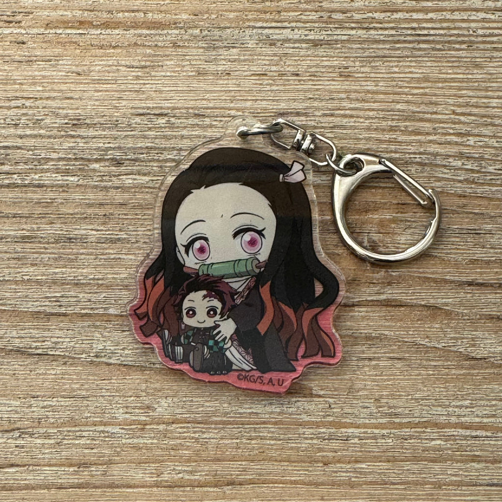 Nezuko - Porte-clés Acrylique - Demon Slayer Officiel Demon Slayer