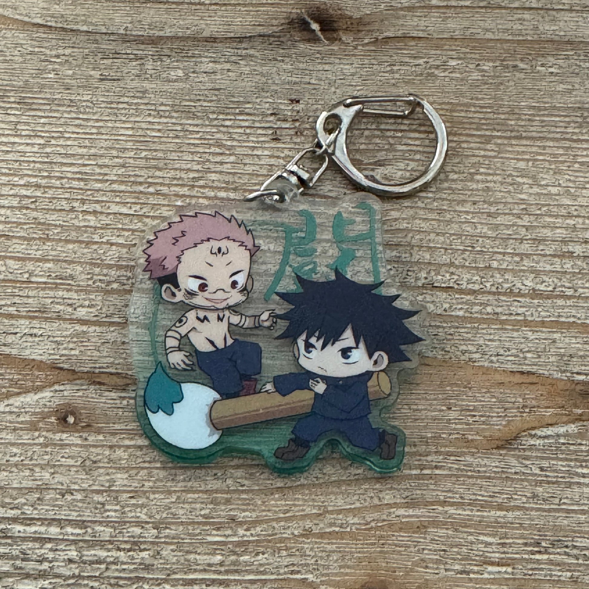 Itadori & Fushiguro - Porte-clés Acrylique - Jujutsu Kaisen Officiel Jujutsu Kaisen