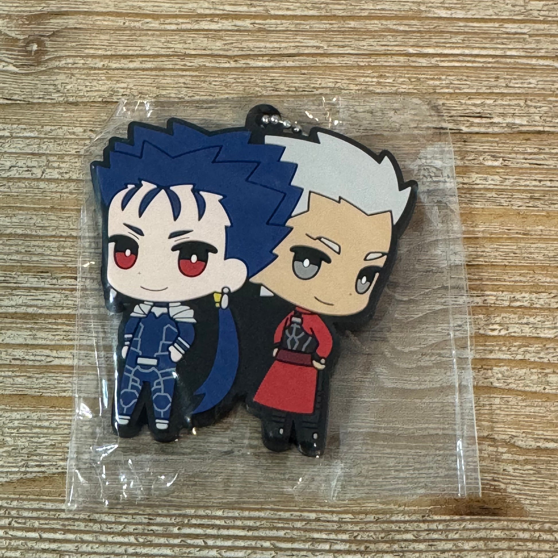 Emiya & Cú Chulainn – Porte-clés PVC – Fate Series Officiel Fate Series