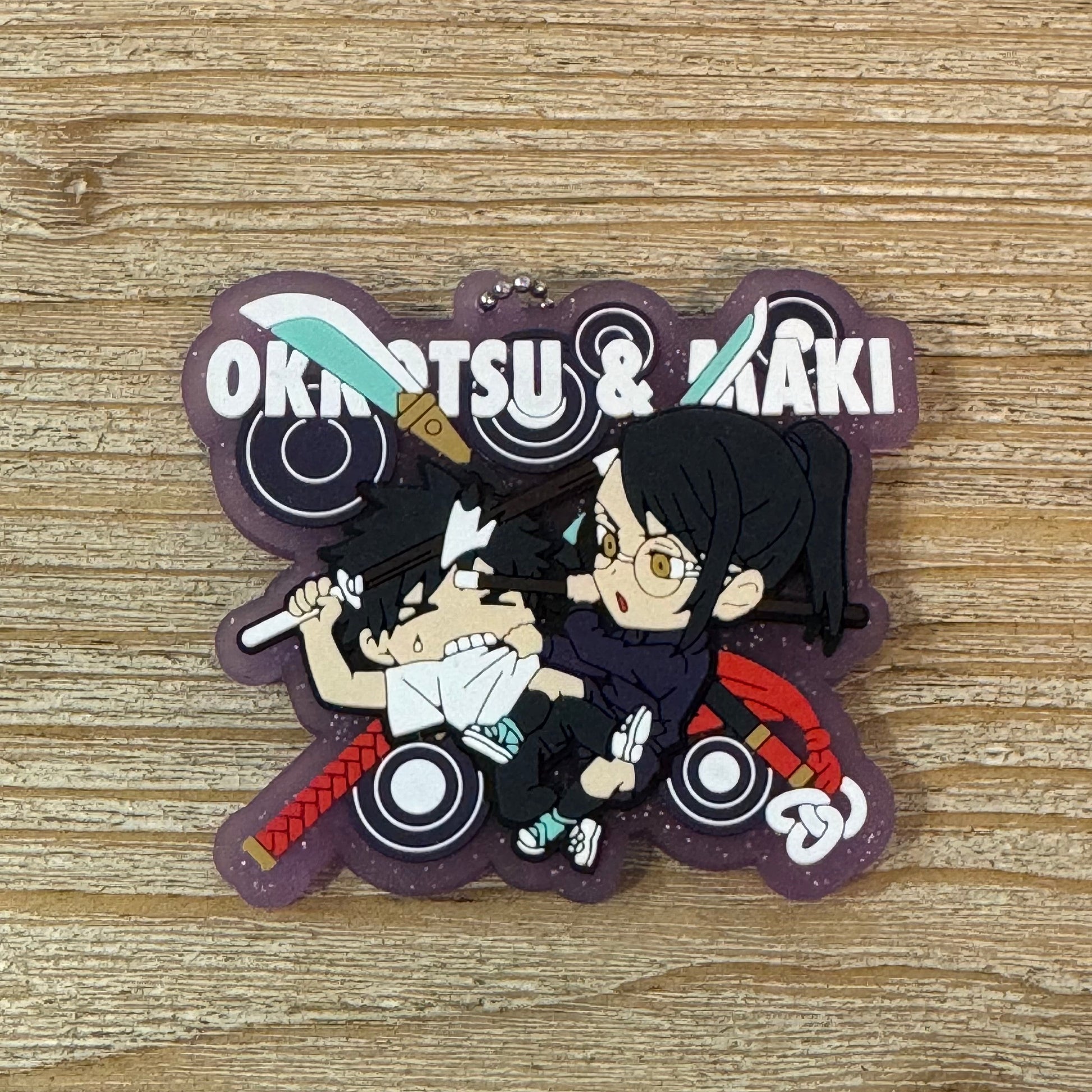Megumi & Maki – Porte-clés PVC – Jujutsu Kaisen Officel Jujutsu Kaisen
