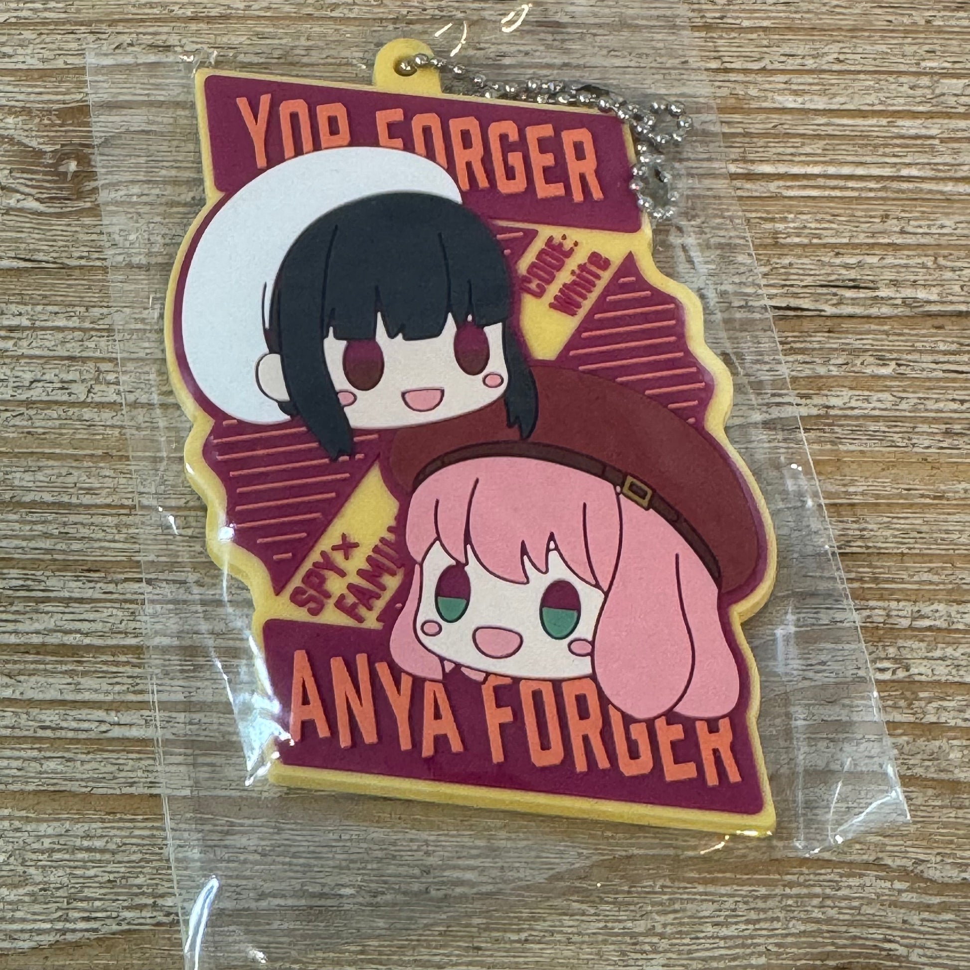 Anya et Yor – Porte-clés PVC – SPY x FAMILY Officiel SPY x FAMILY