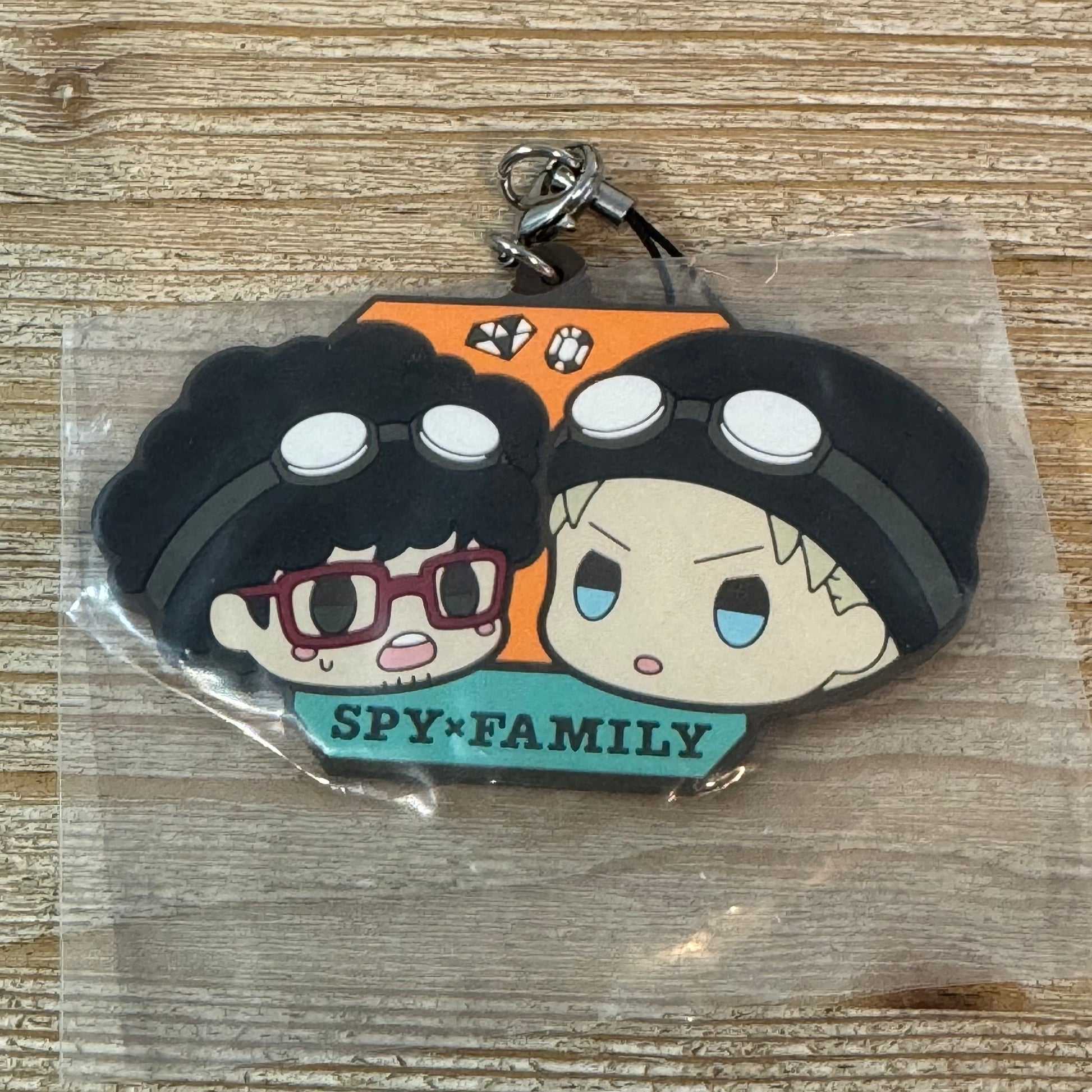 Franky & Loid – Porte-clés PVC – SPY x FAMILY Officiel SPY x FAMILY