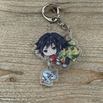 Giyu - Porte-clés Acrylique - Demon Slayer Officiel — porte-clés officiel | Minitaku