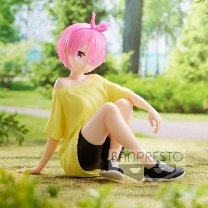 Figurine Ram - Re:Zero - Relax time (Training style) - PVC – vue 1
