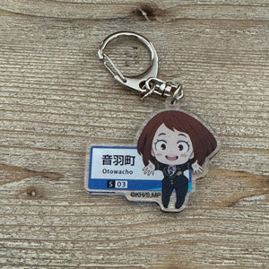 Ochaco Uraraka - Porte-clés Acrylique - My Hero Academia Officiel — porte-clés officiel | Minitaku