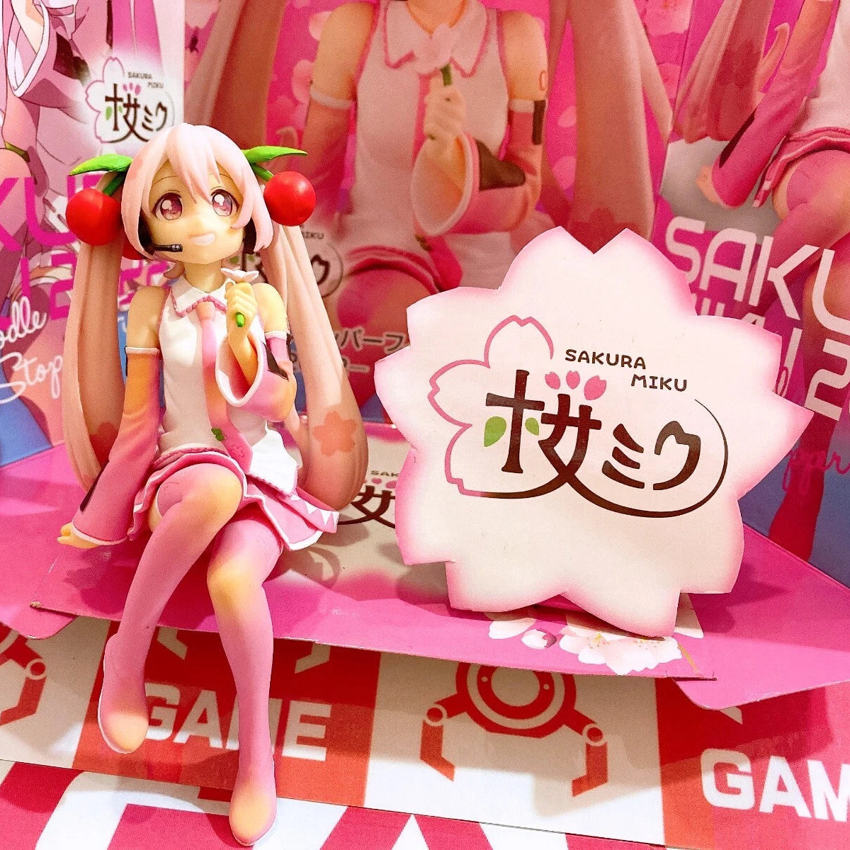 Figurine Hatsune Miku - Vocaloid - Sakura Miku 2022 (Noodle Stopper) - PVC