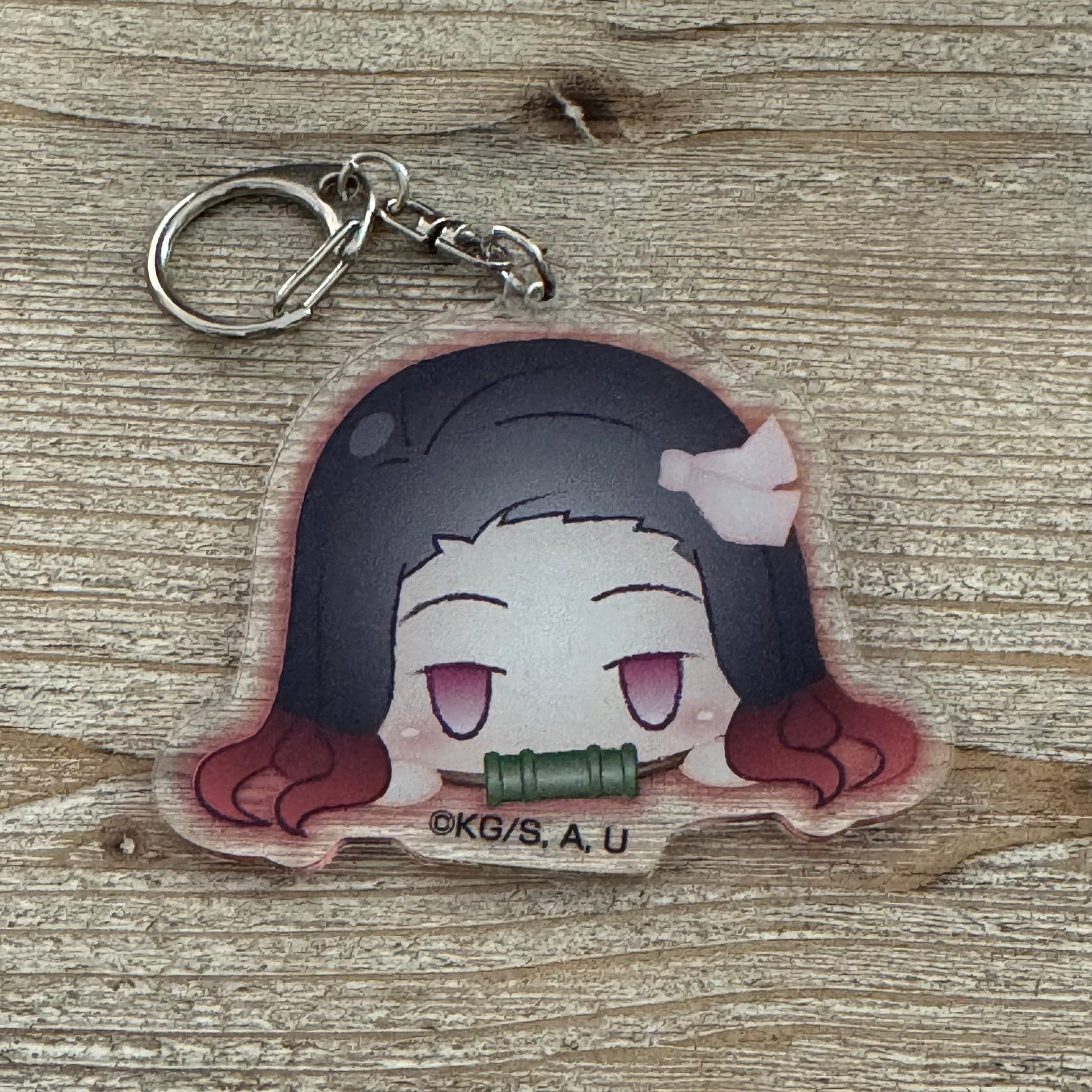 Nezuko - Porte-clés Acrylique - Demon Slayer Officiel — porte-clés officiel | Minitaku
