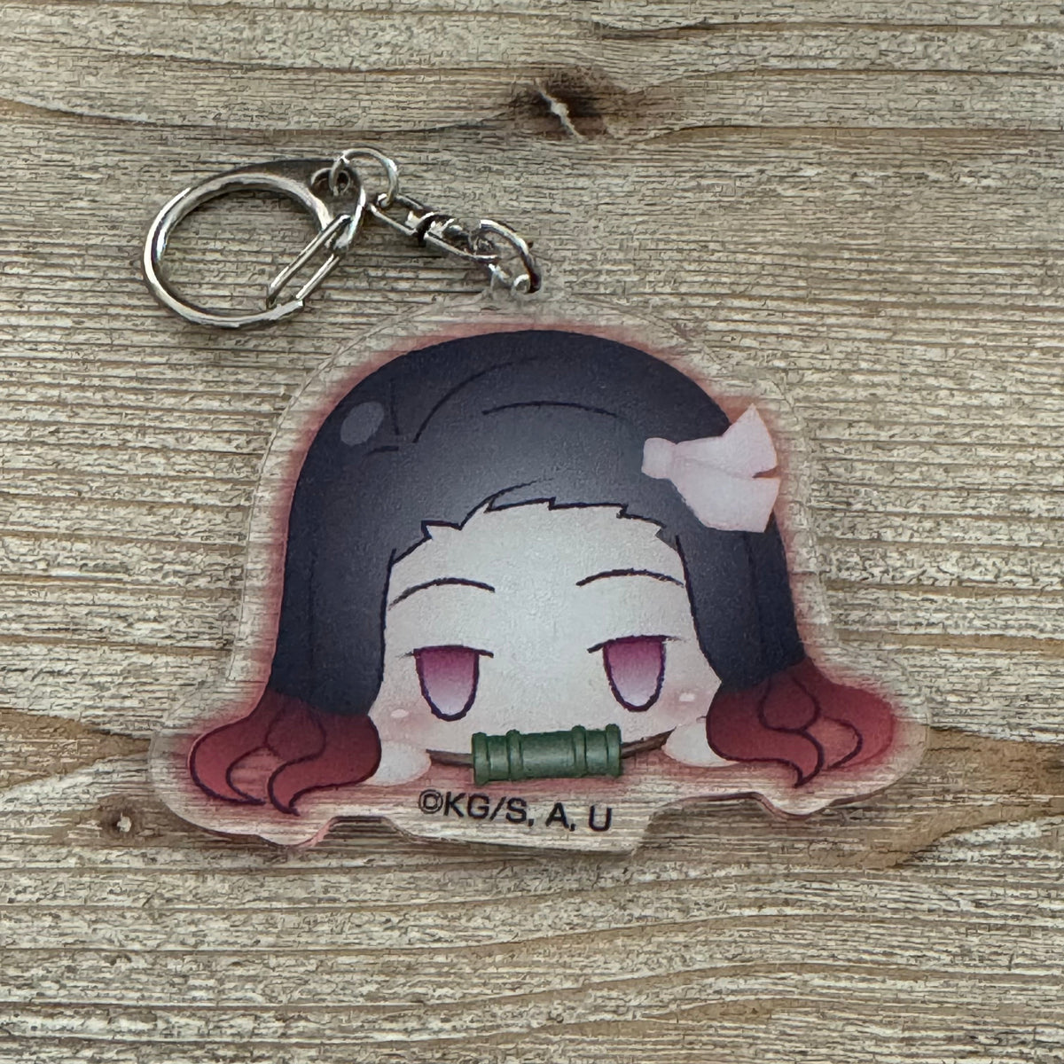 Nezuko - Porte-clés Acrylique - Demon Slayer Officiel — porte-clés officiel | Minitaku