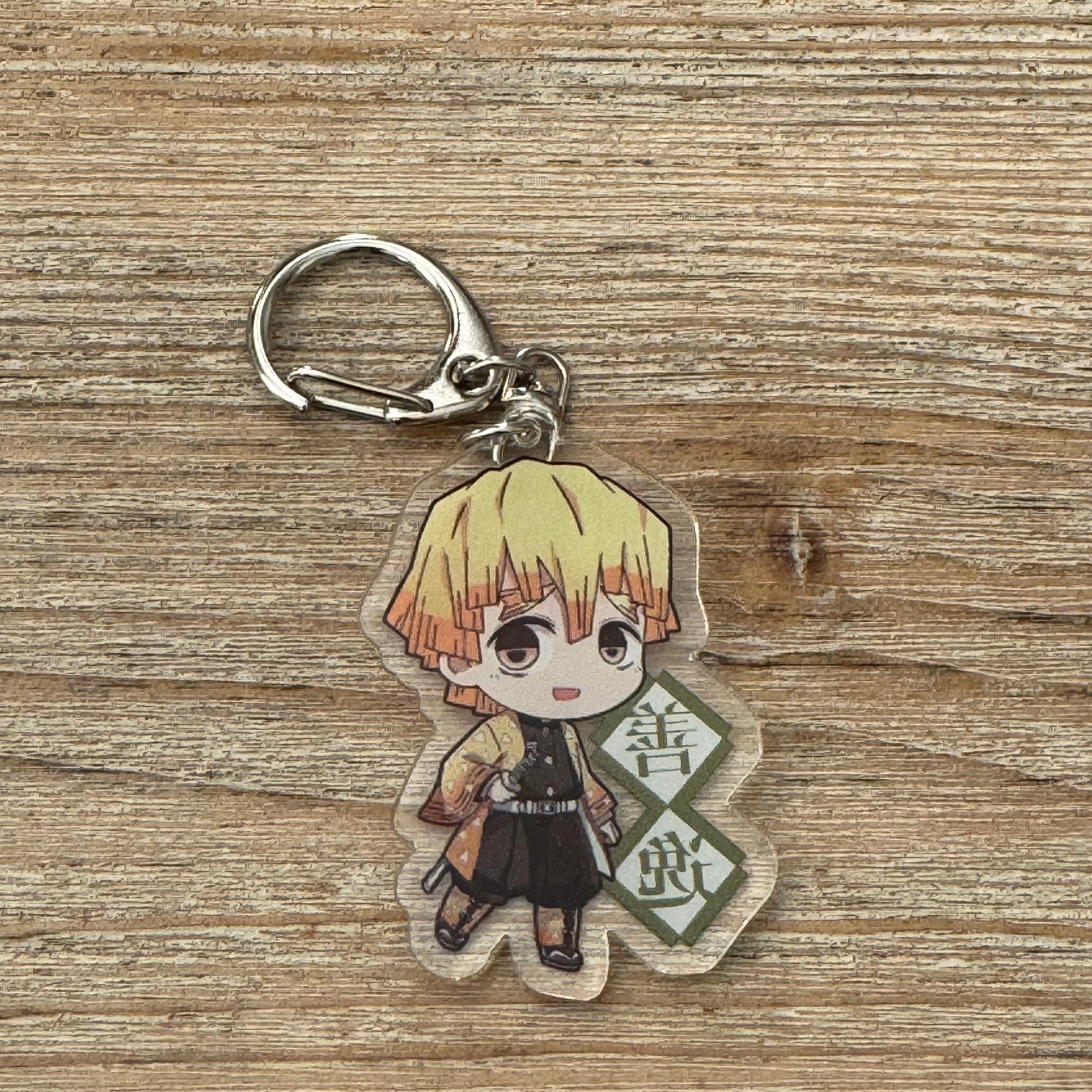Zenitsu - Porte-clés Acrylique - Demon Slayer Officiel — porte-clés officiel | Minitaku