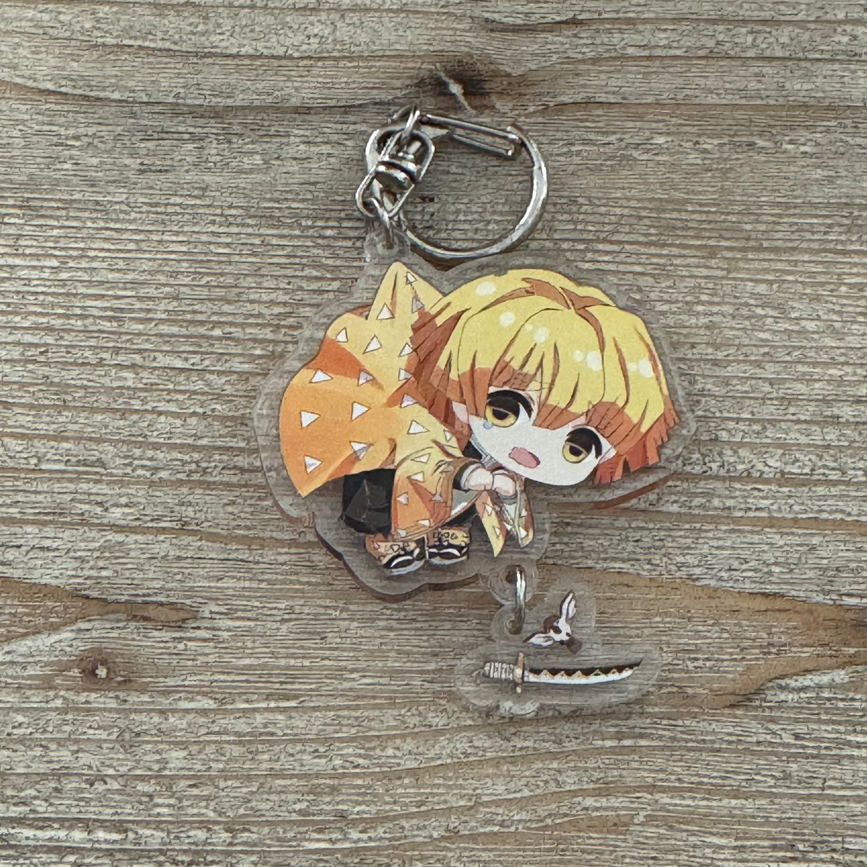 Zenitsu - Porte-clés PVC - Demon Slayer Officiel — porte-clés officiel | Minitaku