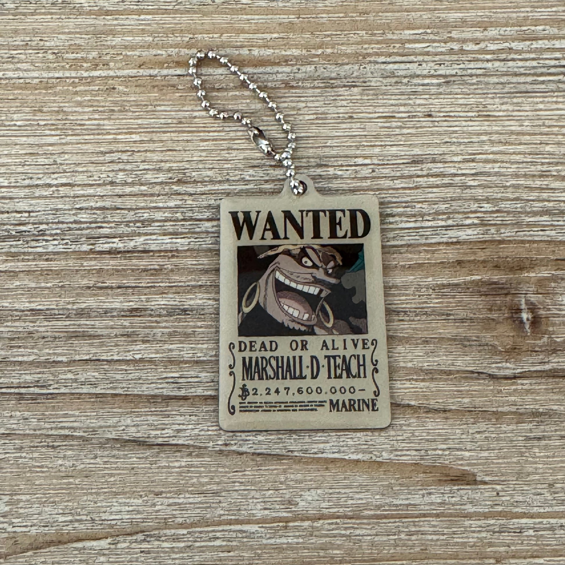 Marshall D. Teach - Porte-clés PVC – One Piece Officiel One Piece