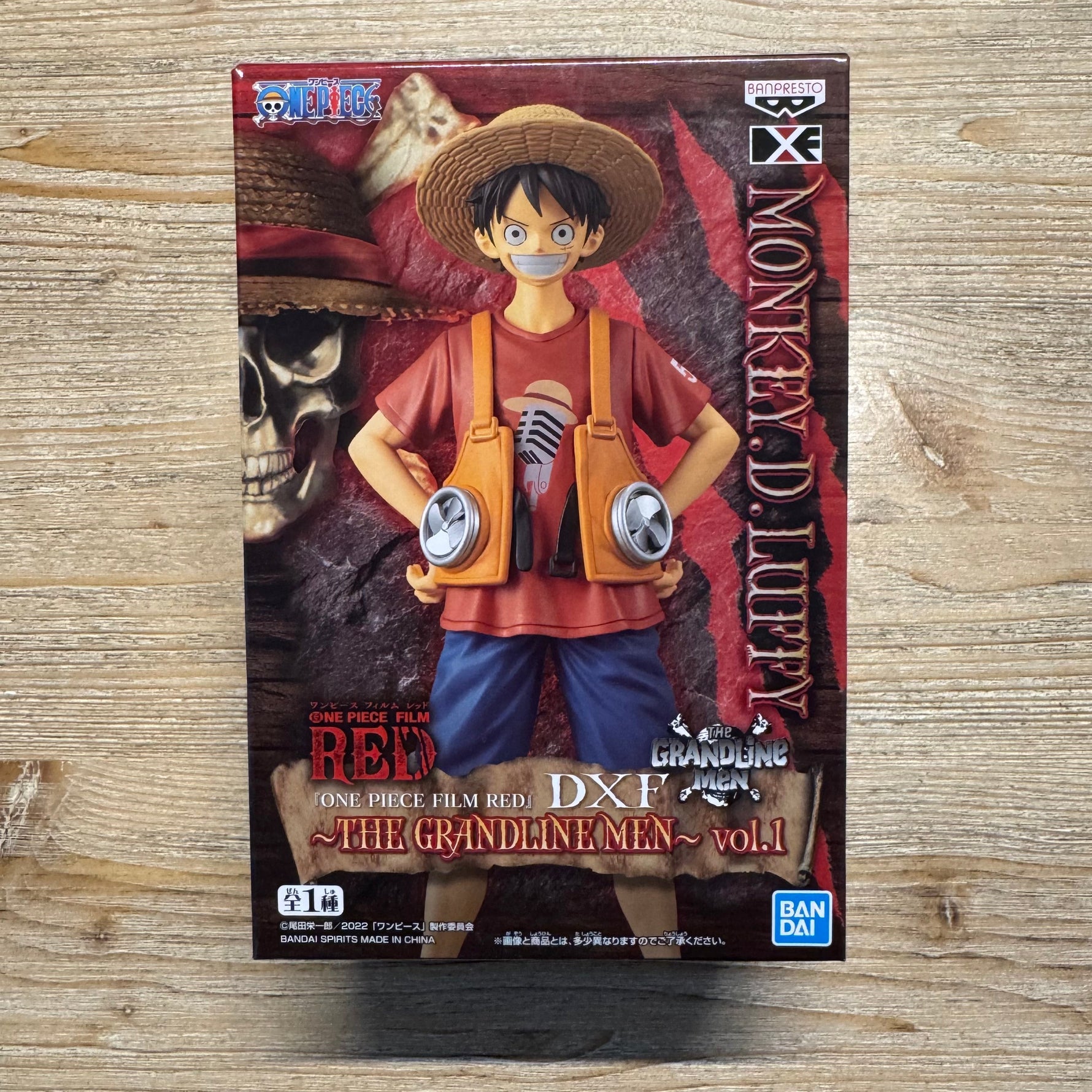Luffy - Figurine PVC - One Piece Film Red Officiel — figurine officielle | Minitaku